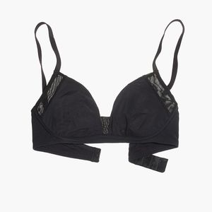 Madewell Mesh-Trimmed Sammie Bralette